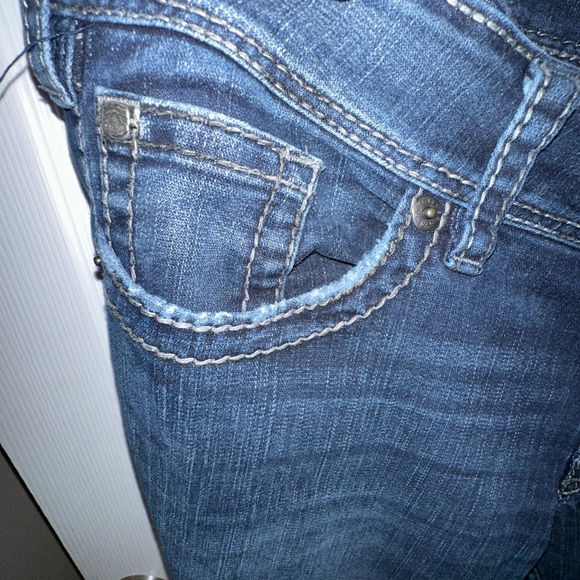 Women’s Silver Jeans Suki Surplus Bootcut Jeans - Size 33x32 - Picture 5 of 10